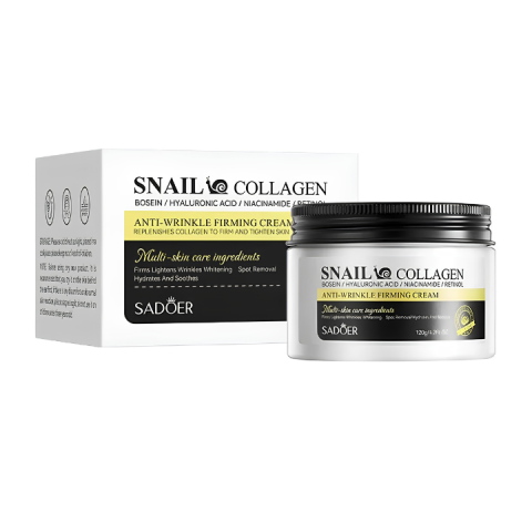 Ingrijire Personala - Sadoer Cremă de Față Antirid cu Colagen și Extract de Melc 120ml