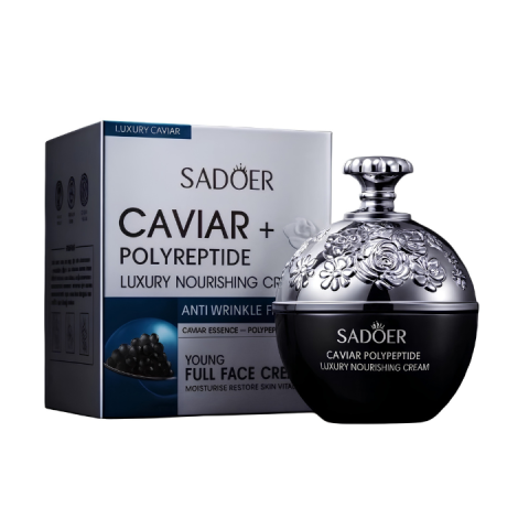 Creme de Fata - Sadoer Cremă de Față cu Caviar și Peptide Antirid