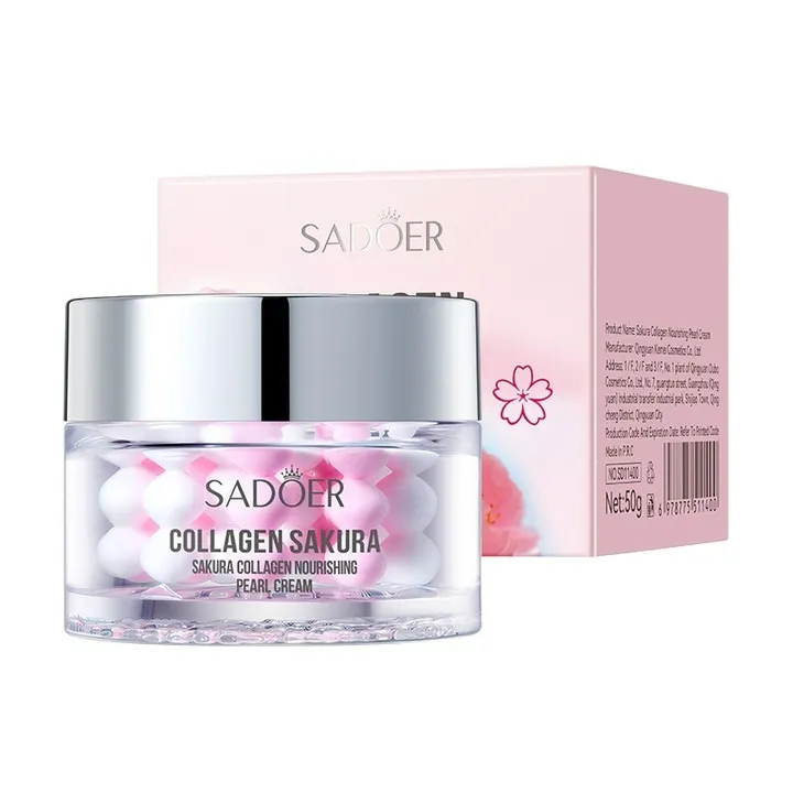 Ingrijire Personala - Sadoer Cremă de Față cu Colagen Sakura Nourishing Pearl 60ml