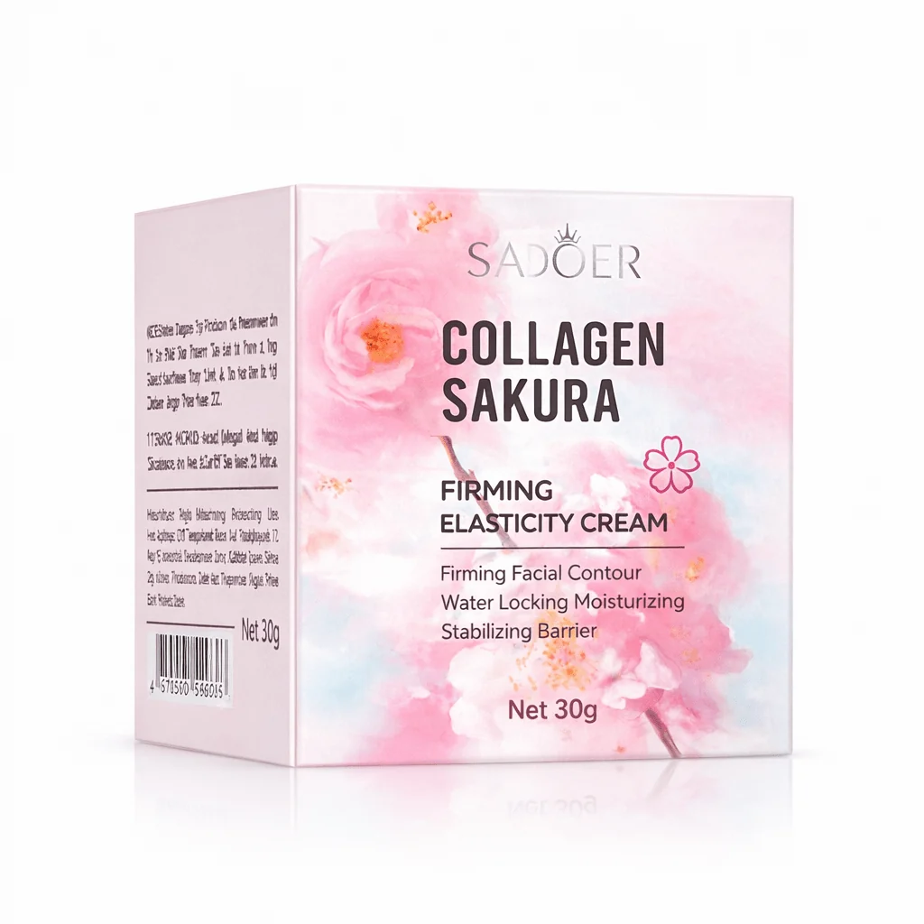 Creme de Fata - Sadoer Cremă de Față cu Colagen și Sakura pentru Fermitate 60ml