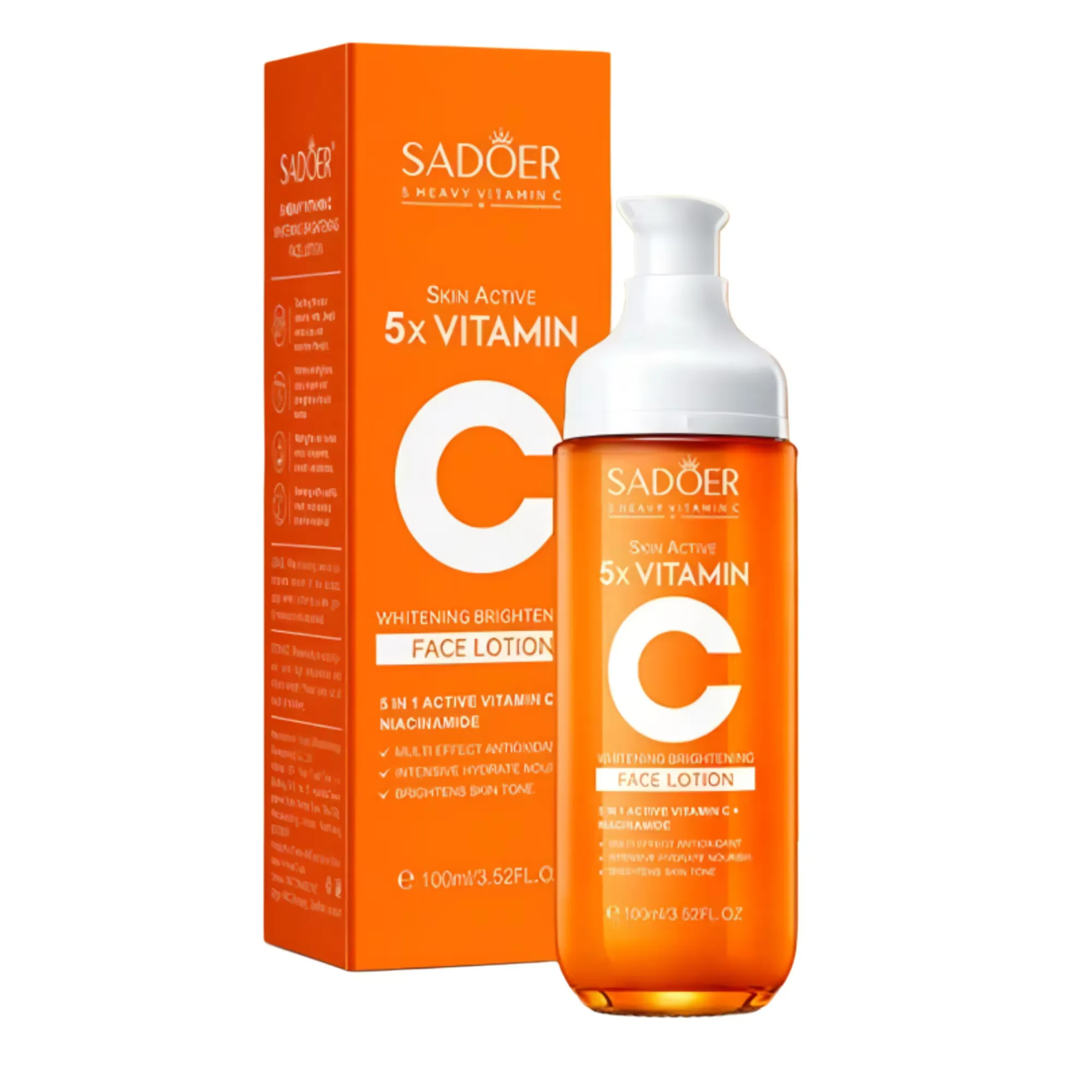 Ingrijire Personala - Sadoer Loțiune Față cu Niacinamide și Vitamina C 5X 100ml