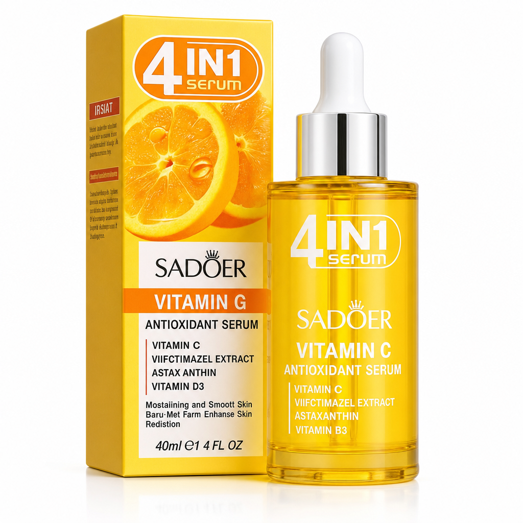 Ingrijire Personala - Sadoer Ser Față Antioxidant cu Vitamina C 4 în 1 40ml