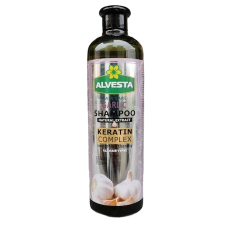 Ingrijire Personala - Sampon, Alvesta, Keratin si Usturoi, 700 ml