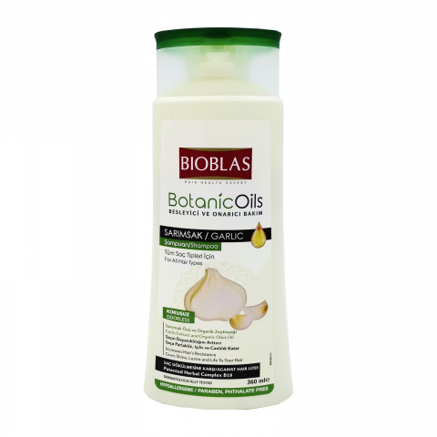 Sampon, Bioblas, Botanics Oils, Usturoi, 360 ml [1]