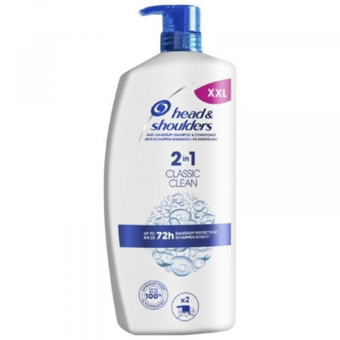 Sampon - Sampon, Head & Shoulders, 2in1, Classic Clean, 900 ml