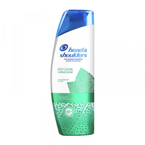 Ingrijirea Parului - Sampon, Head & Shoulders, Deep Cleanse, Curatare Intensa, Anti-Matreata, 300 ml