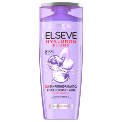 Ingrijirea Parului - Sampon, L`Oreal, Elseve, Hyaluron Plump, 400 ml