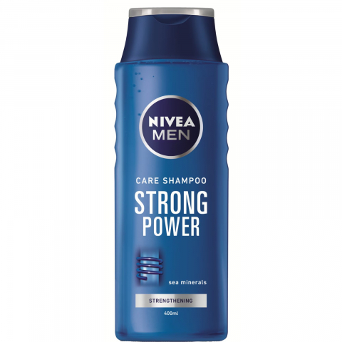 Ingrijirea Parului - Sampon pentru Barbati, Nivea Men, Strong Power, 400 ml