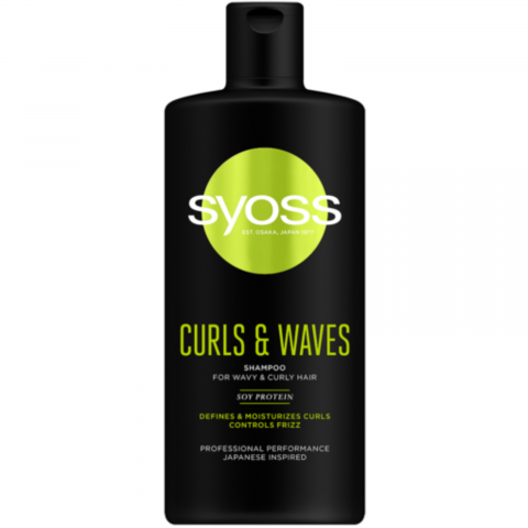 Sampon - Sampon, Syoss Professional, Curls Waves, 440 ml