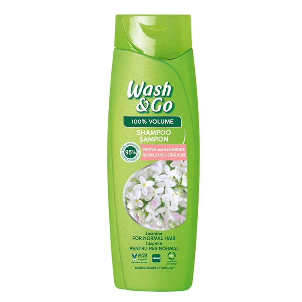 Ingrijire Personala - Sampon, Wash & Go, Jasmine, 360 ml