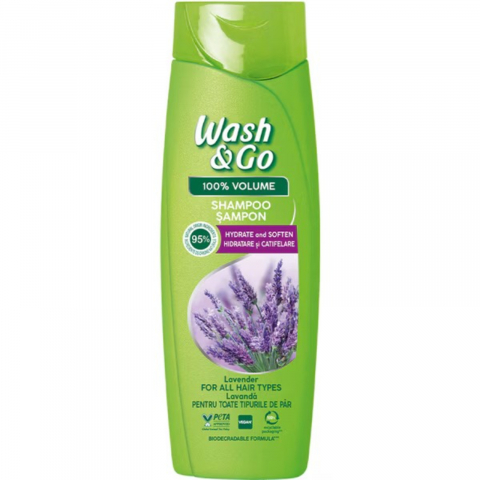 Ingrijire Personala - Sampon, Wash & Go, Lavander, 360 ml