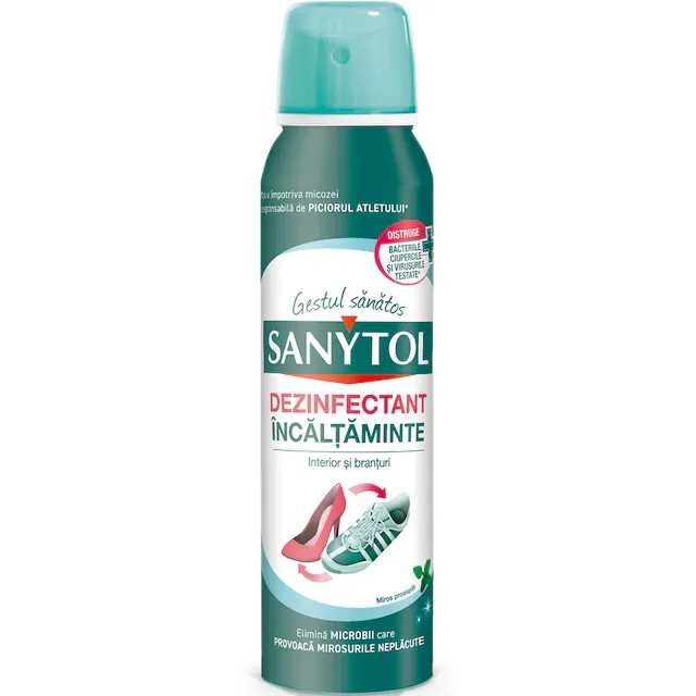 Ingrijire Incaltaminte - SANYTOL ODORIZANT DEZINFECTANT INCALTAMINTE 150ML