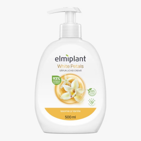 Sapun Lichid - Sapun Lichid Crema, Elmiplant, Iasomie si Vanilie 500 ml