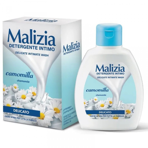 Igiena Intima - Sapun Lichid Intim, Malizia, Camomilla, Delicato, 200 ml