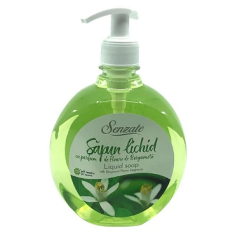 Sapun Lichid - Sapun Lichid, Cleany, Bergamota, 500 ml