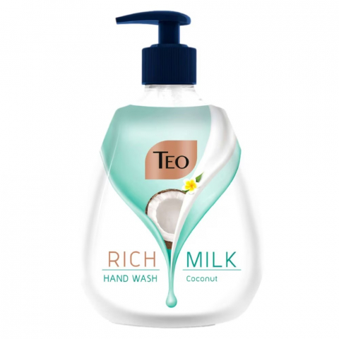 Sapun Lichid - Sapun Lichid, Teo, Rich Milk, Coconut, 400 ml