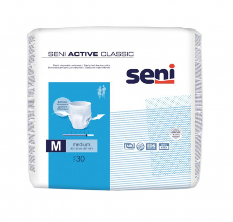 Scutece pentru Adulti - Scutece pentru Adulti, Seni, Active Classic, Marimea M, 30 buc