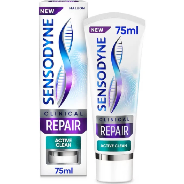 Pasta de Dinti - SENSODYNE PASTA DINTI 75ML CLINICAL REPAIR ACTIVE CLEAN