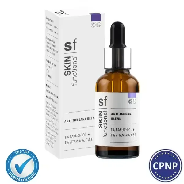 Produse Cosmetice Premium - Ser cu 1% Bakuchiol + 1% Vitamina A, C & E (30 ml)