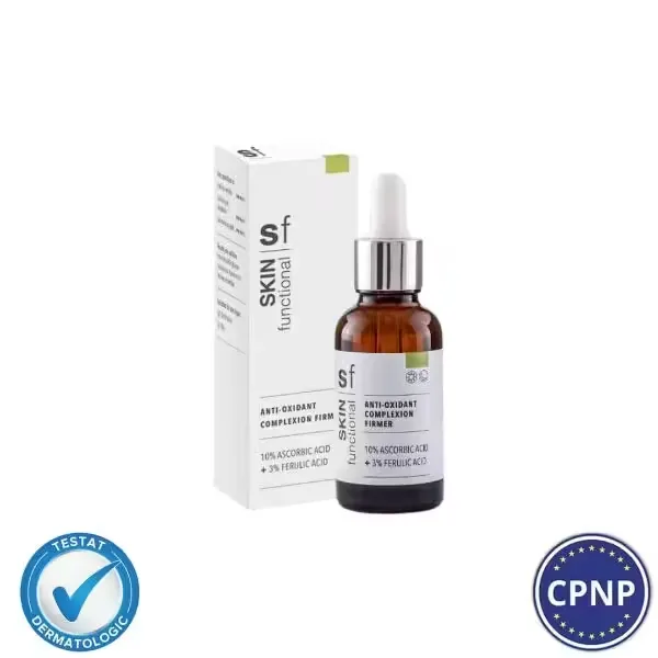Produse Cosmetice Premium - Ser cu 10% Vitamina C +3% Acid Ferulic (30 ml)
