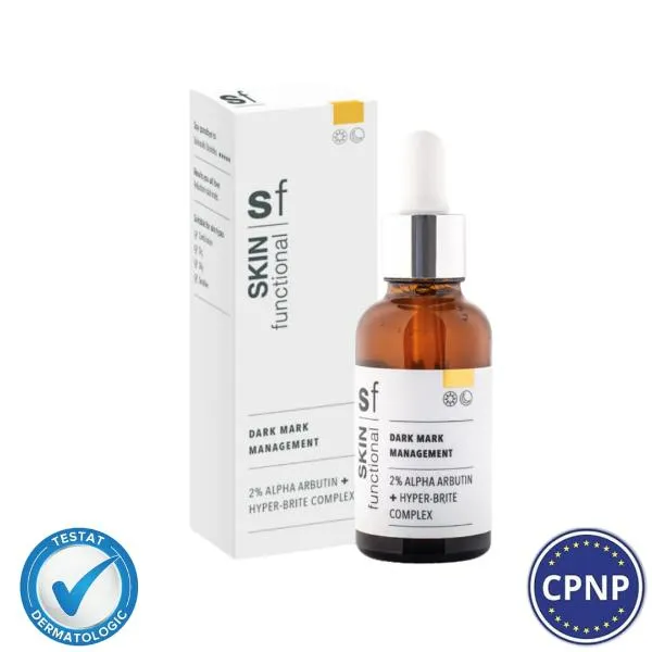 Produse Cosmetice Premium - Ser cu 2% Alpha Arbutin + Hyper-Brite Complex (30 ml)