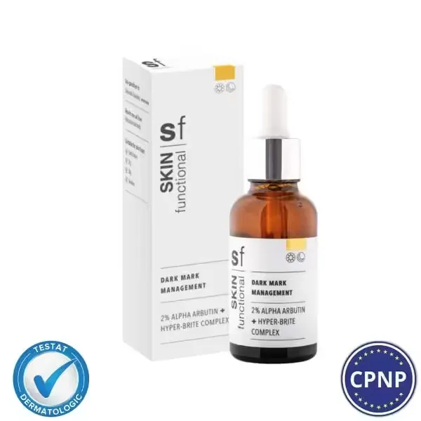 Produse Cosmetice Premium - Ser cu 2% Alpha Arbutin + Hyper-Brite Complex (30 ml)