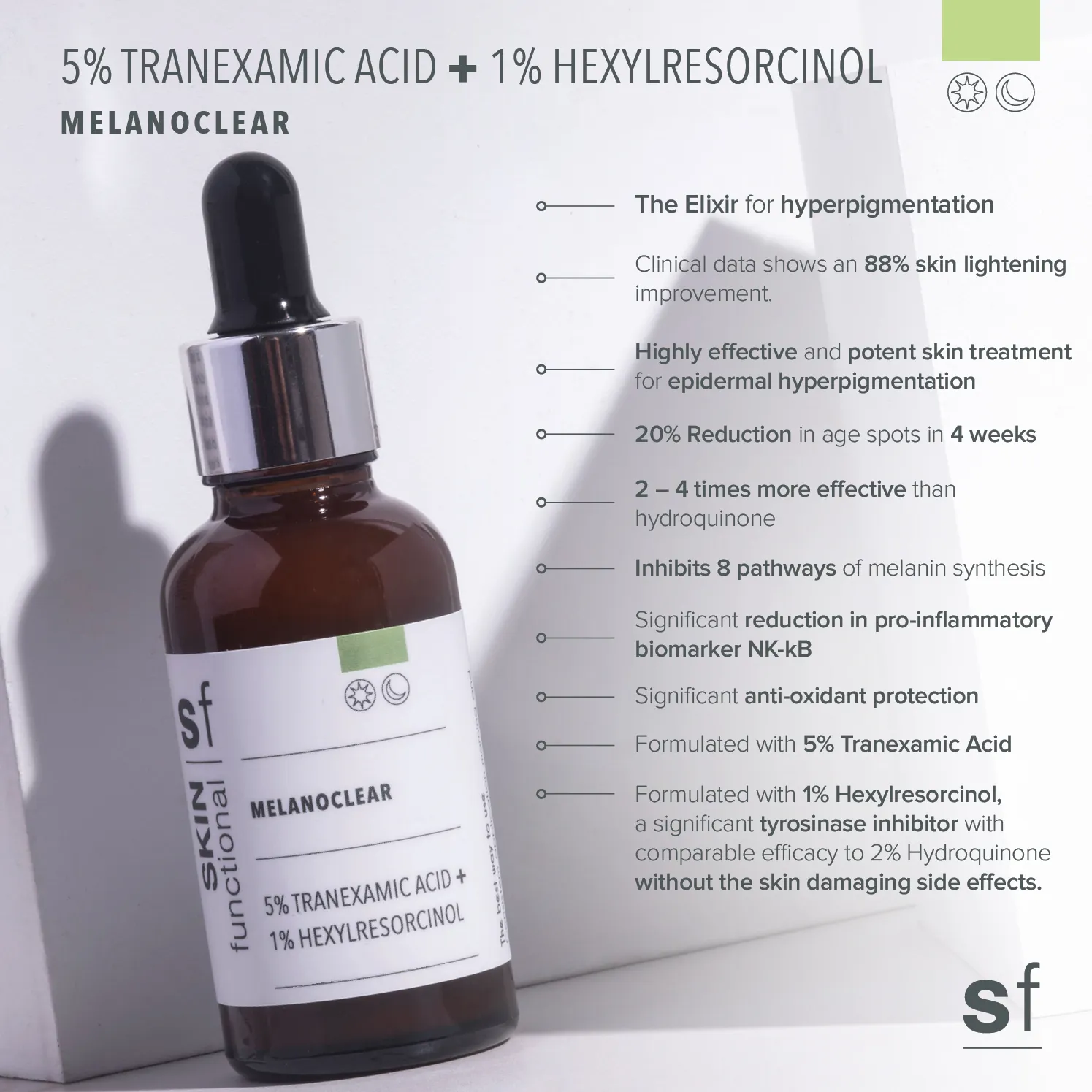 Ser cu 5% Acid Tranexamic + 1% Hexylresorcinol (30 ml) [1]