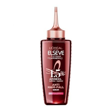 Tratament de Par - Serum Aminexil, L'Oreal Elseve, Full Resist, Pentru Par cu Tendinta de Cadere, 100 ml