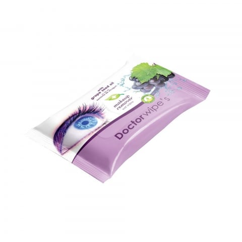 Servetele Demachiante - Servetele Demachiante, Doctor Wipe's, Extract din Seminte de Struguri, 20 buc