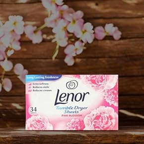 Servetele Parfumate Pentru Haine si Lenjerii, Lenor, Pink Blossom, 34 buc [1]