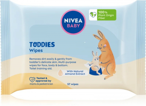 Servetele Umede pentru Copii - Servetele Umede pentru Copii, Nivea, Toddies, 57 buc