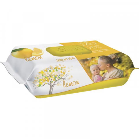 Servetele Umede - Servetele Umede, Sleepy, Lemon, 120 buc