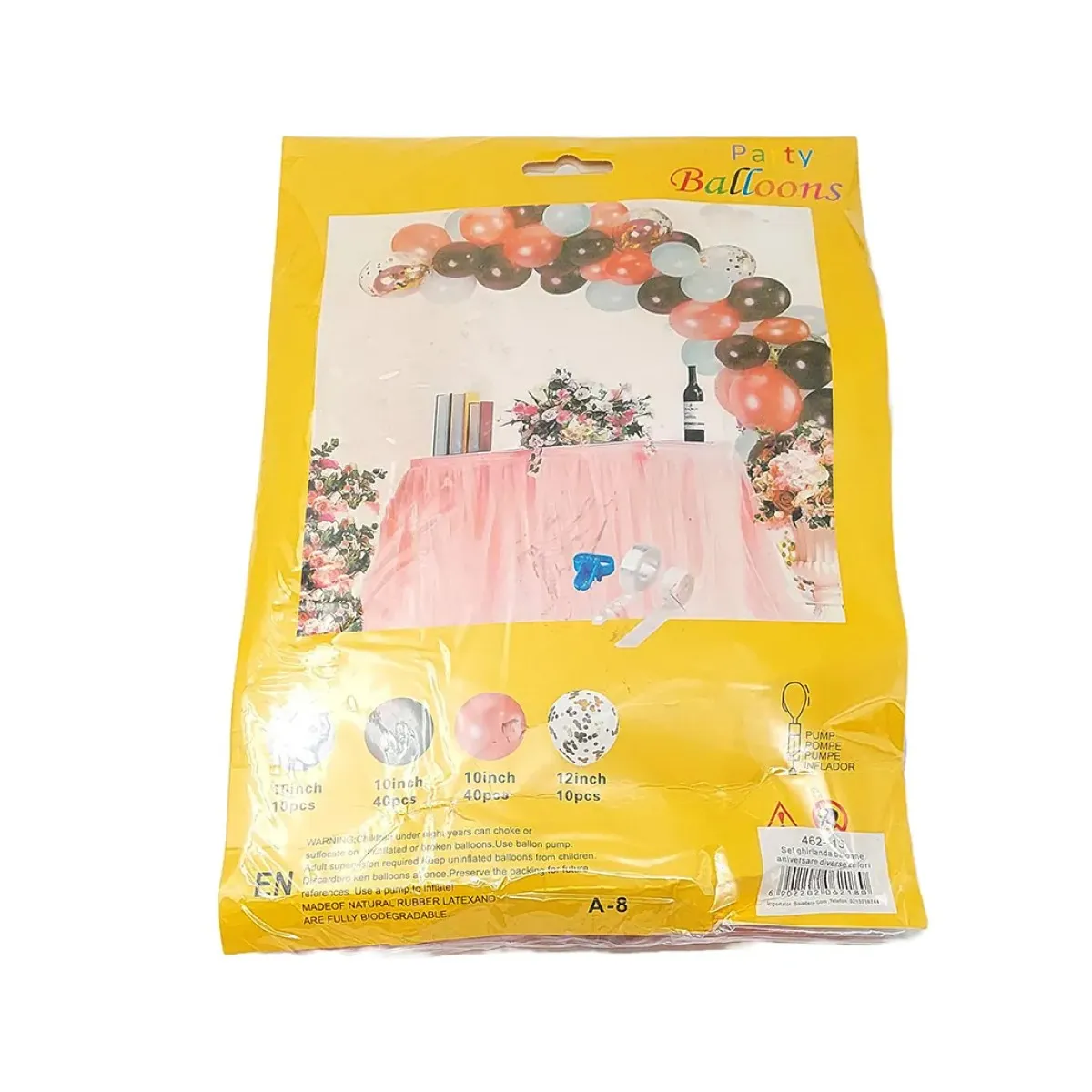 Jucarii copii - Set Ghirlanda Baloane Aniversare Div Culori