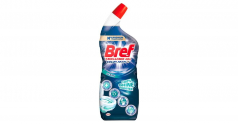 Dezinfectant - Solutie Curatare Vas Toaleta, Bref Gel Power Active, Ocean, 700 ml