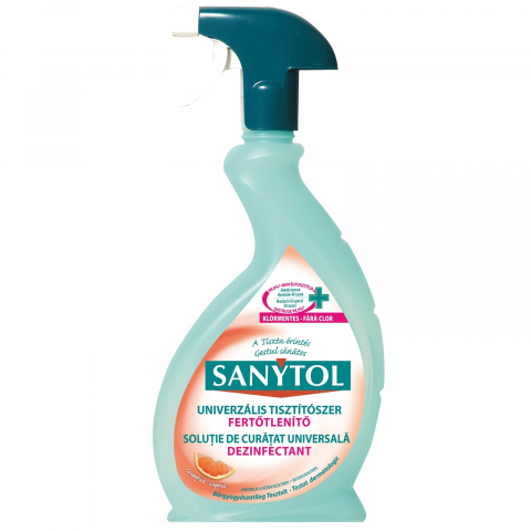 Produse de Curatenie - Solutie Dezinfectanta, Sanytol, Multisuprafete, Grapefruit, 750 ml
