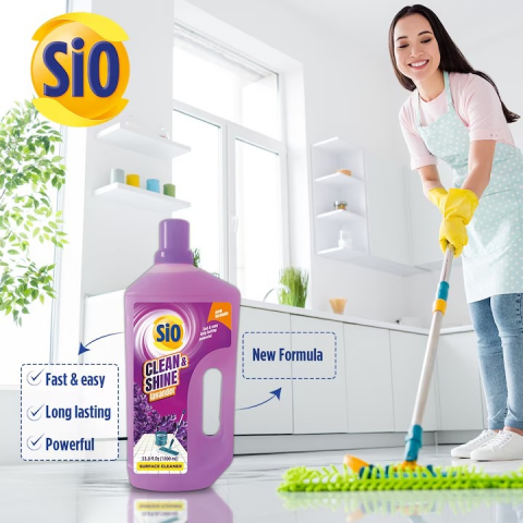 Solutie Pentru Curatat Pardoseli, Sio Lavanda, 1 L [1]