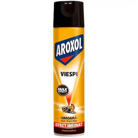 Insecticid si Repelant - Spray Efect Imediat Impotriva Viespilor, Aroxol, Clasic, 400 ml