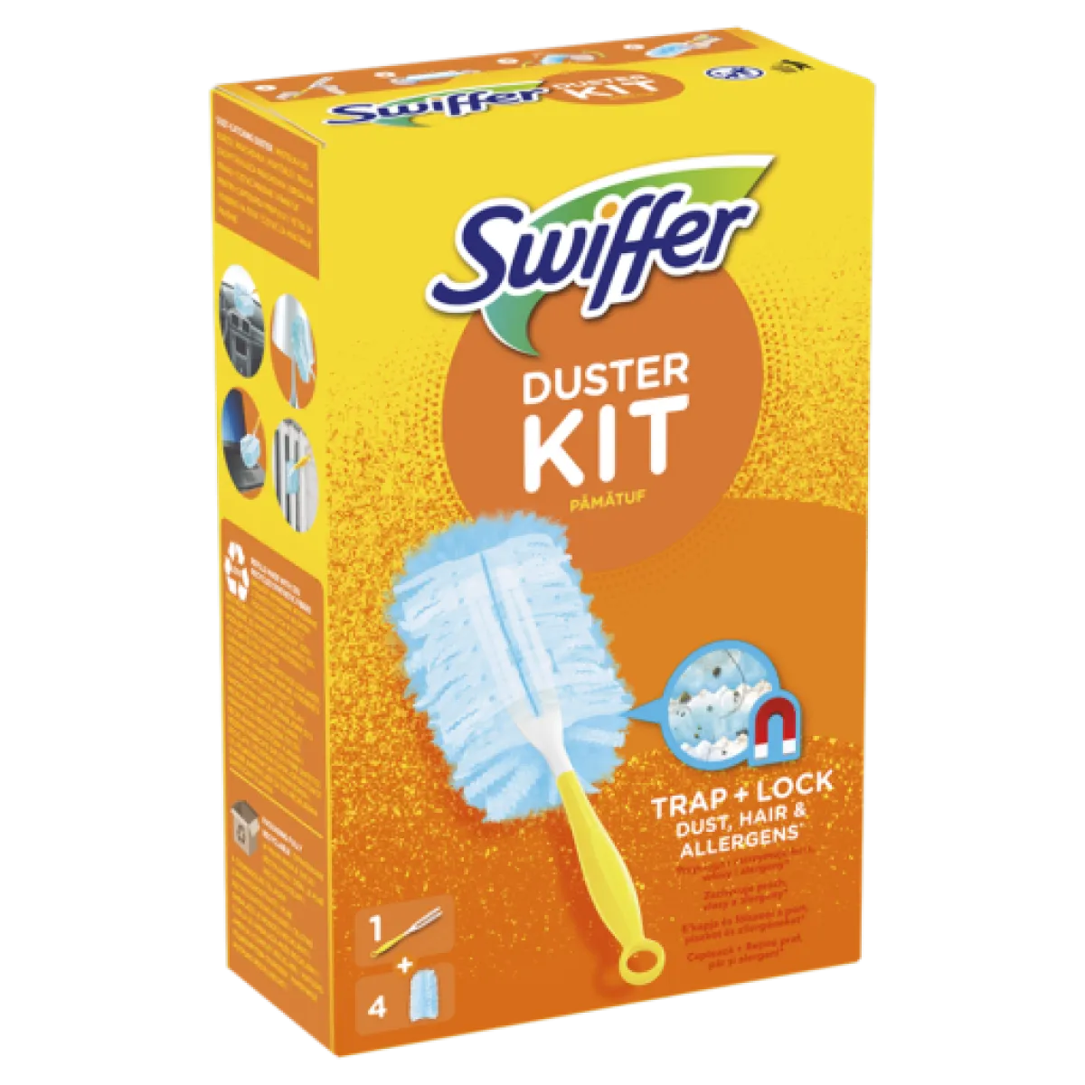 Lavete si Bureti - Swiffer Pamatuf Praf Kit Duster+4rezerve