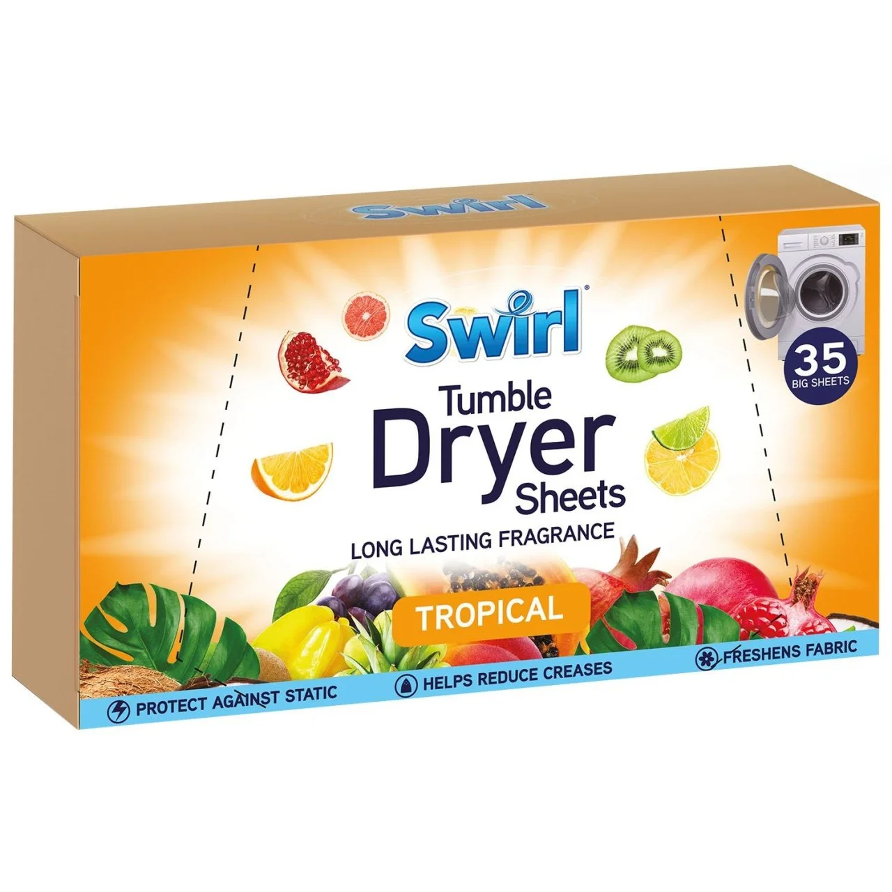 Balsam Rufe - SWIRL SERVETELE PARFUMATE USCATOR RUFE 35BUC TROPICAL