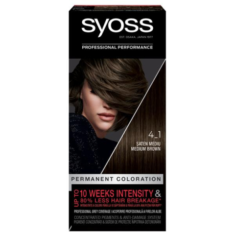 Vopsea de Par - SYOSS PROFESSIONAL VOPSEA PAR 4-1 SATEN ESPRESSO
