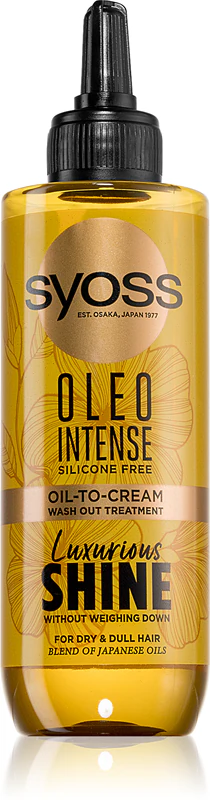 Tratament de Par - SYOSS ULEI PAR 200ML OLEO INTENSE LUXURIOUS SHINE