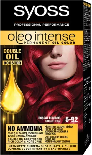 Vopsea de Par - SYOSS VOPSEA PAR OLEO 5/92 BRIGHT RED