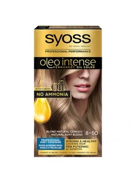 Ingrijire Personala - SYOSS VOPSEA PAR OLEO 8-50 BLOND NATURAL CENUSIU