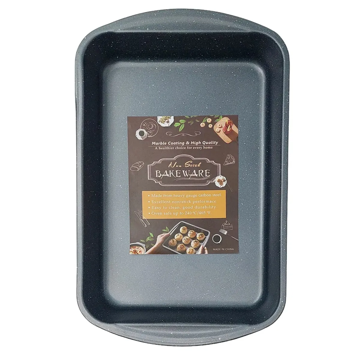 Tavi si Forme Prajituri - Tava Dreptunghiulara Metal 39cm