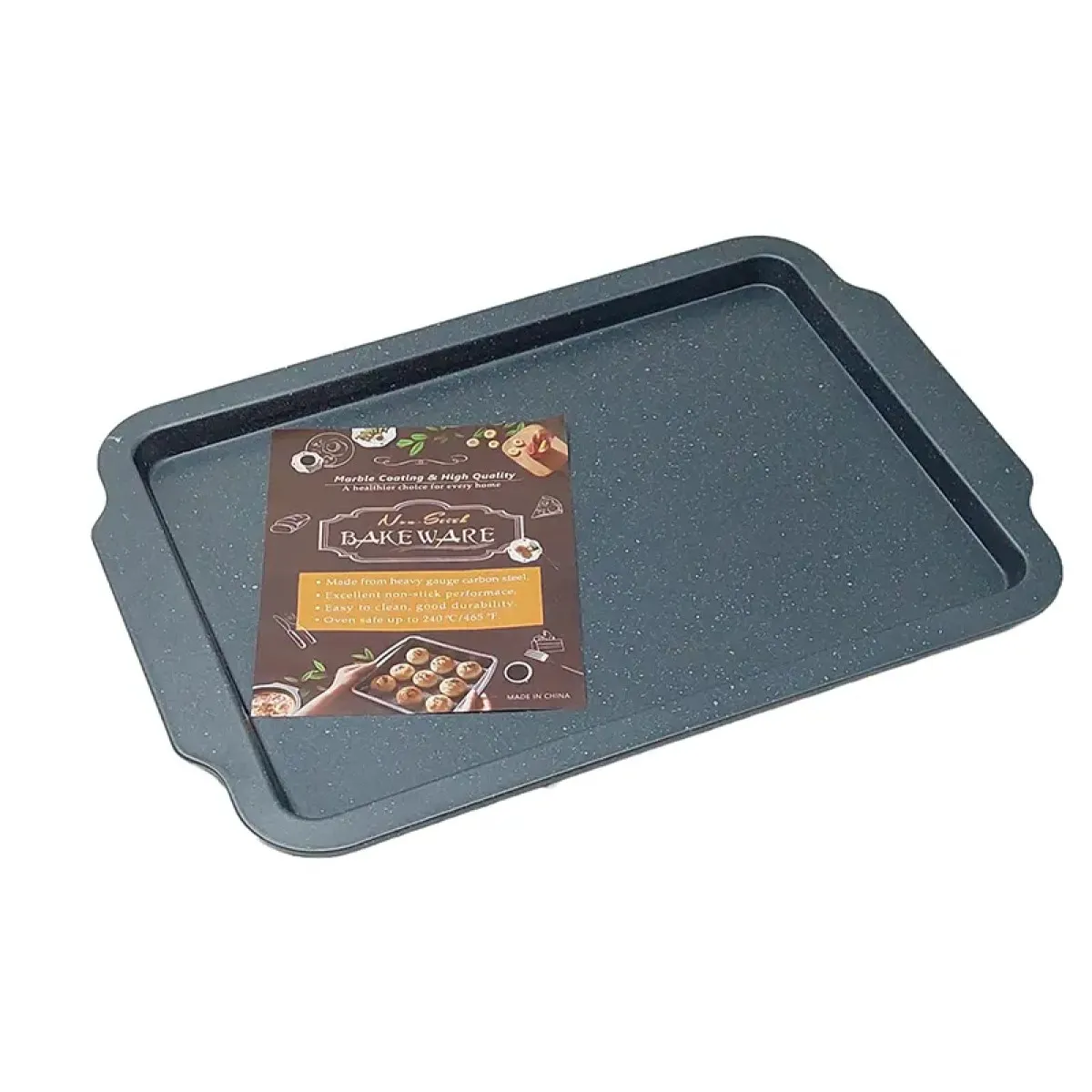 Tavi si Forme Prajituri - Tava Dreptunghiulara Metal 40cm