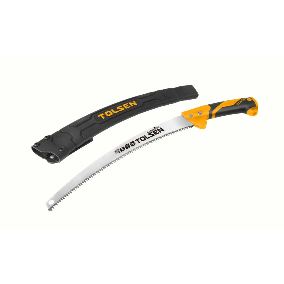 Diverse - Tolsen Fierastrau De Mana Pentru Gradina Cu Teaca Lama 350mm 31046