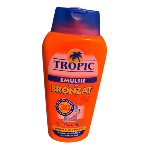 Creme si Lotiuni de Corp - TROPIC EMULSIE BRONZ EXTRACT MORCOV SPF30 250ML