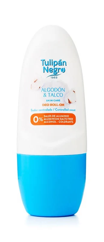 Ingrijire Personala - TULIPAN NEGRO ANTIPERSPIRANT ROLL ON 50ML ALGODON TALCO