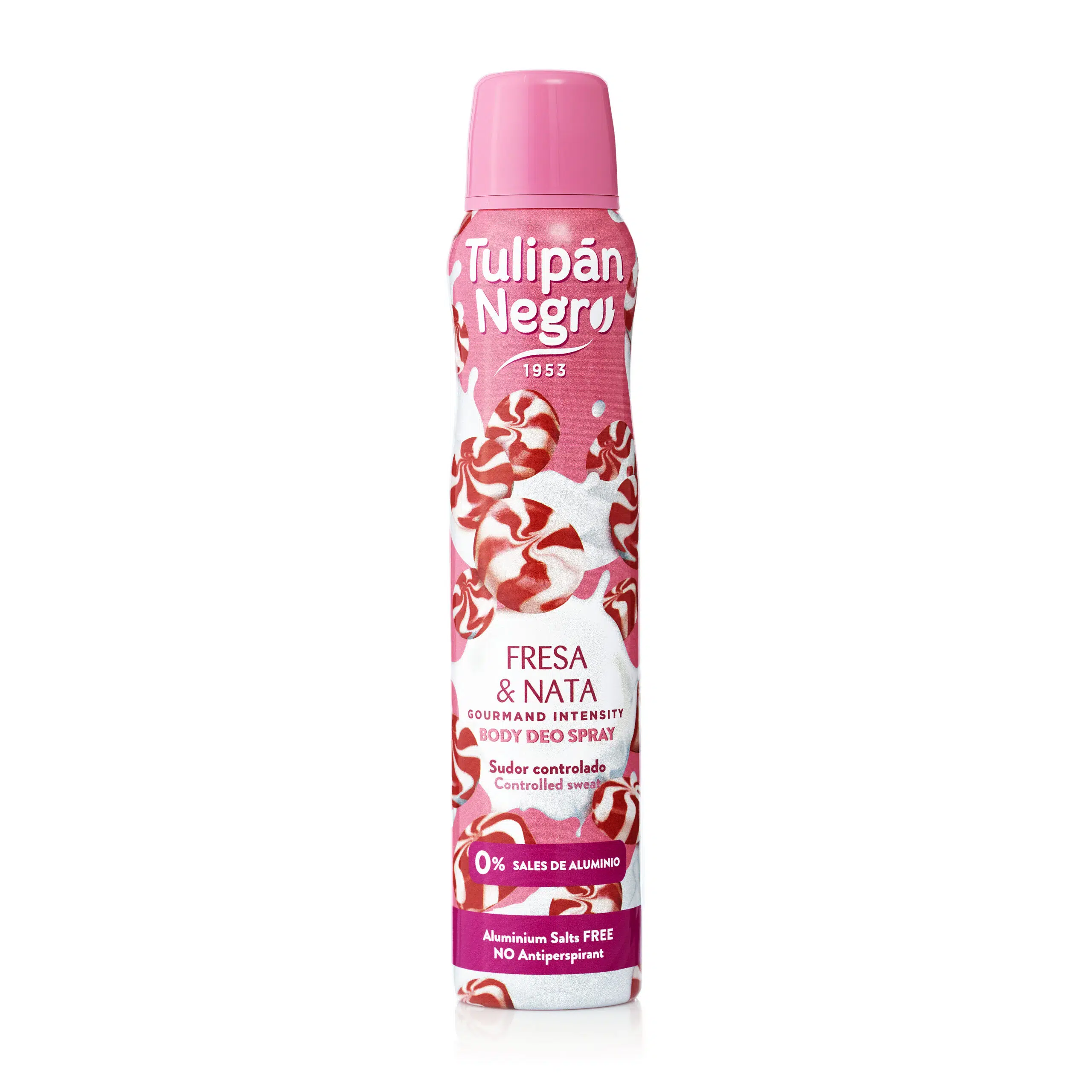 Deodorant Spray - Tulipan Negro Deodorant 150 ml Fresa & Nata