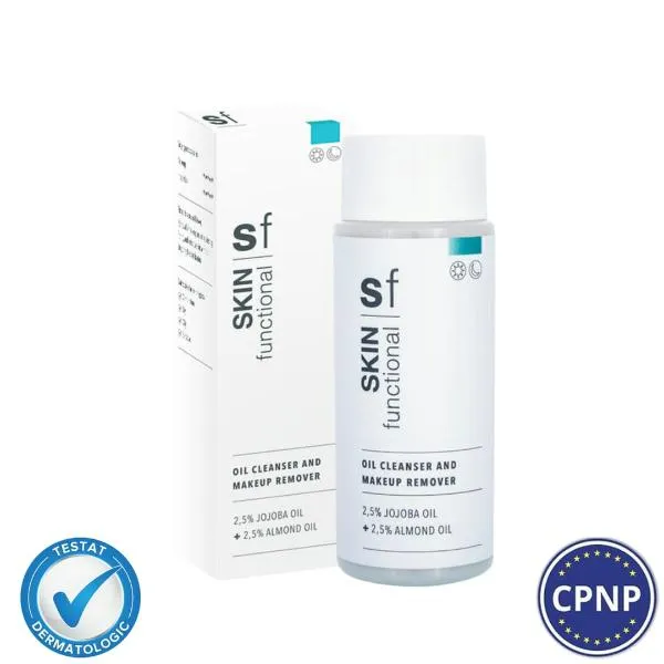 Produse Cosmetice Premium - Ulei demachiant cu 2.5% Ulei de Jojoba & Migdale (100 ml)